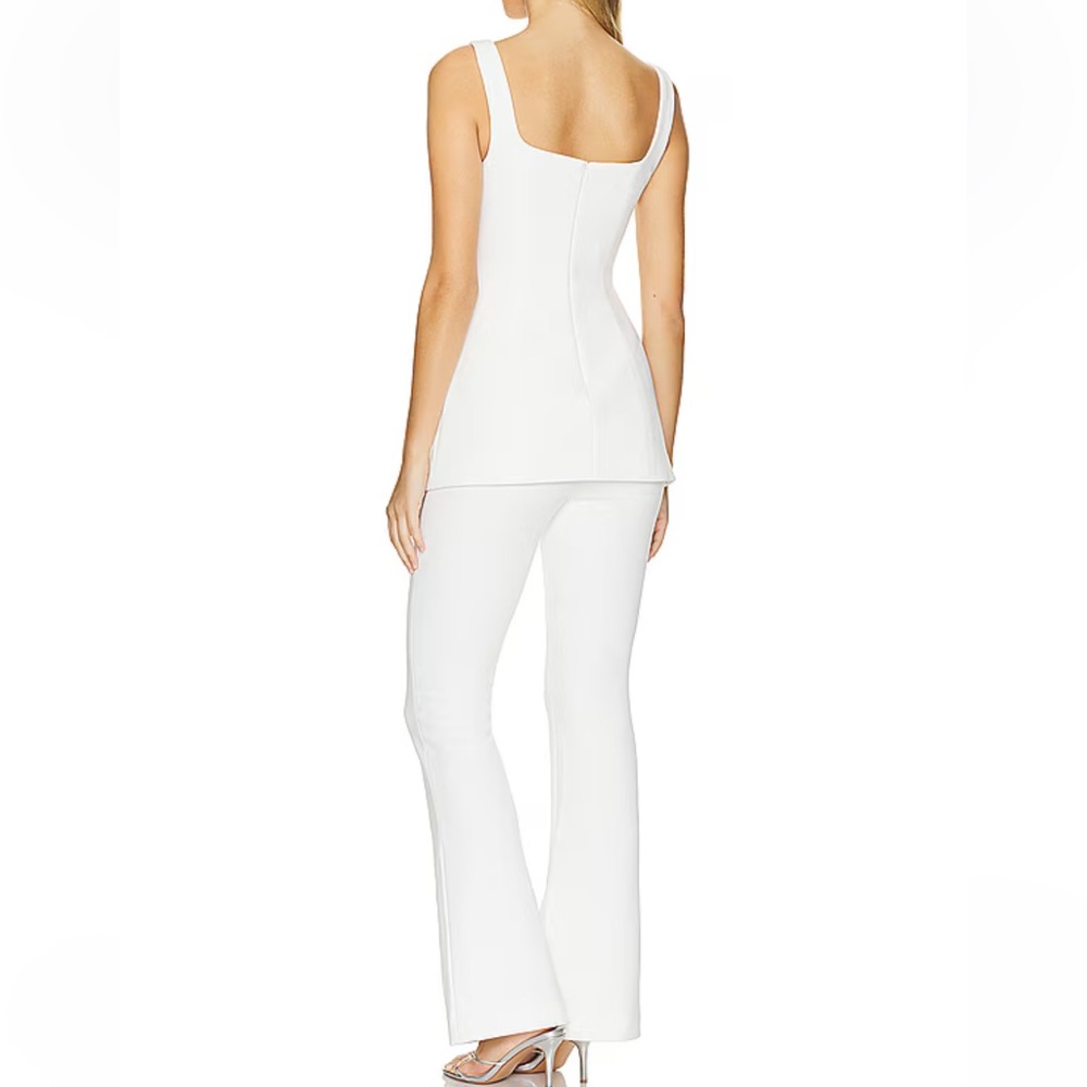 MISHA x REVOLVE Belva Jumpsuit in Ivory - Picture 2 of 5